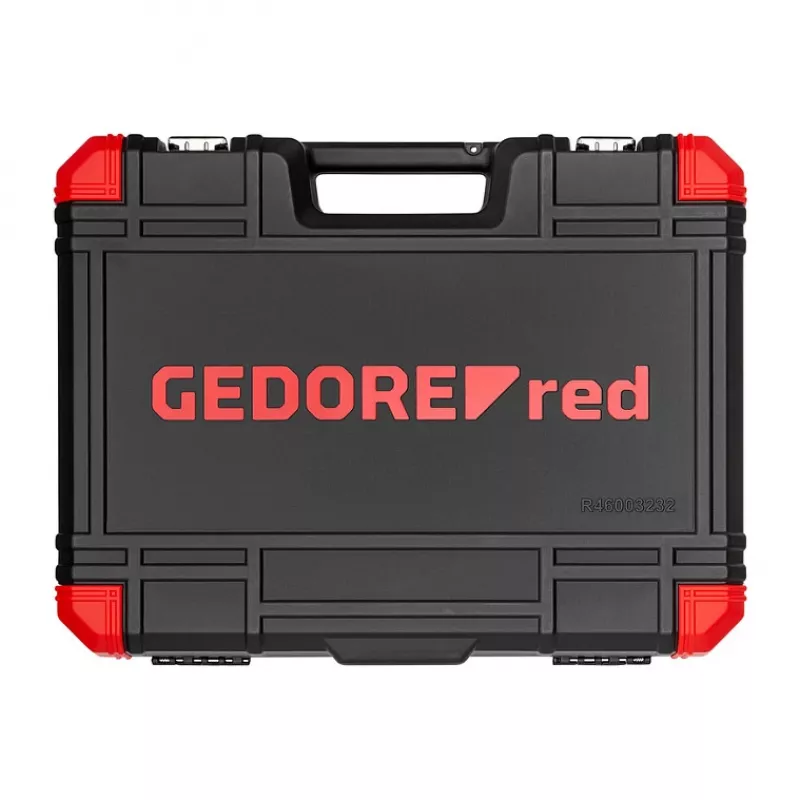Dopsleutelset Gedore R46003232, 232-delig, 1/4 inch en 1/2 inch aandrijving