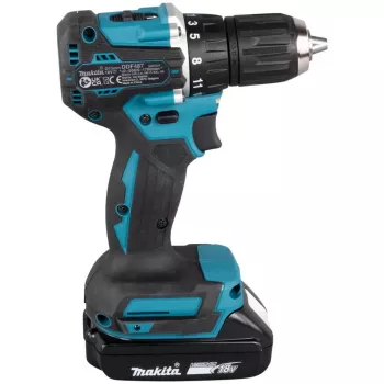 Makita DDF487RAJ elektrische schroevendraaier/slagschroevendraaier 1700 t/min zwart, groen