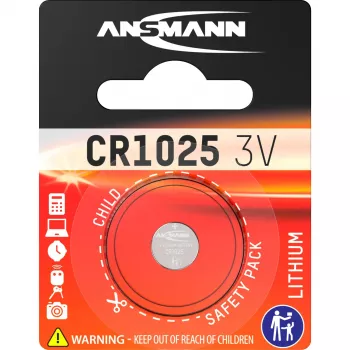 Wegwerpbatterij Ansmann CR1025