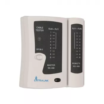 Extralink kabeltester, RJ45 RJ11