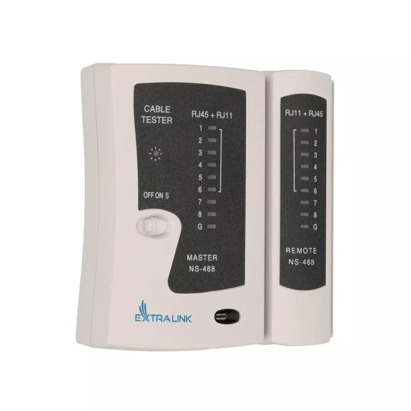 Extralink kabeltester, RJ45 RJ11