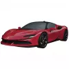 3D-puzzel Ravensburger Iconics Ferrari SF90 Stradale – verzamelaarsmodelbouwset