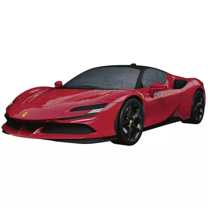 3D-puzzel Ravensburger Iconics Ferrari SF90 Stradale – verzamelaarsmodelbouwset