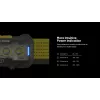 Nitecore NU27 hoofdlamp zwart, gele LED-hoofdlamp