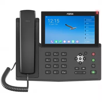 Fanvil X7A IP-telefoon zwart 20 lijnen LCD Wi-Fi