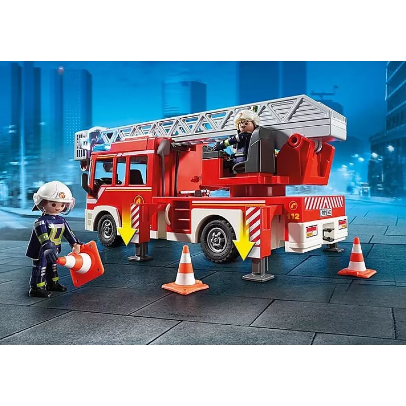 Truck Playmobil brandweerladder eenheid 9463