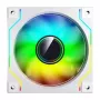 Koelventilator Darkflash DM20 wit 120mm 3-pins voor pc-behuizing en CPU-koeling