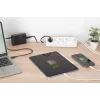 Meervoudig stopcontact DIGITUS 3-voudig met 2×USB-A en 1×USB-C, 3 AC-stopcontacten type E/F, 1,5 m kabel, wit