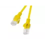 LPATCHCORD Cat.5E UTP 1,5 m geel FLUKE PASSED LANBERG 10-pack