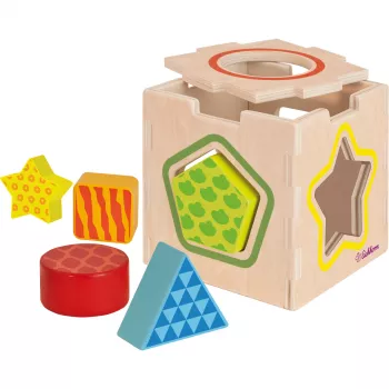 Color steekbox, behendigheidsspel 7 delen