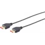 DisplayPort-kabel S/CONN 10-69155 1,5 m zwart