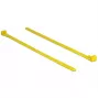 Delock kabelbinder herbruikbaar hittebestendig L 200 x B 7,5 mm 100 stuks geel