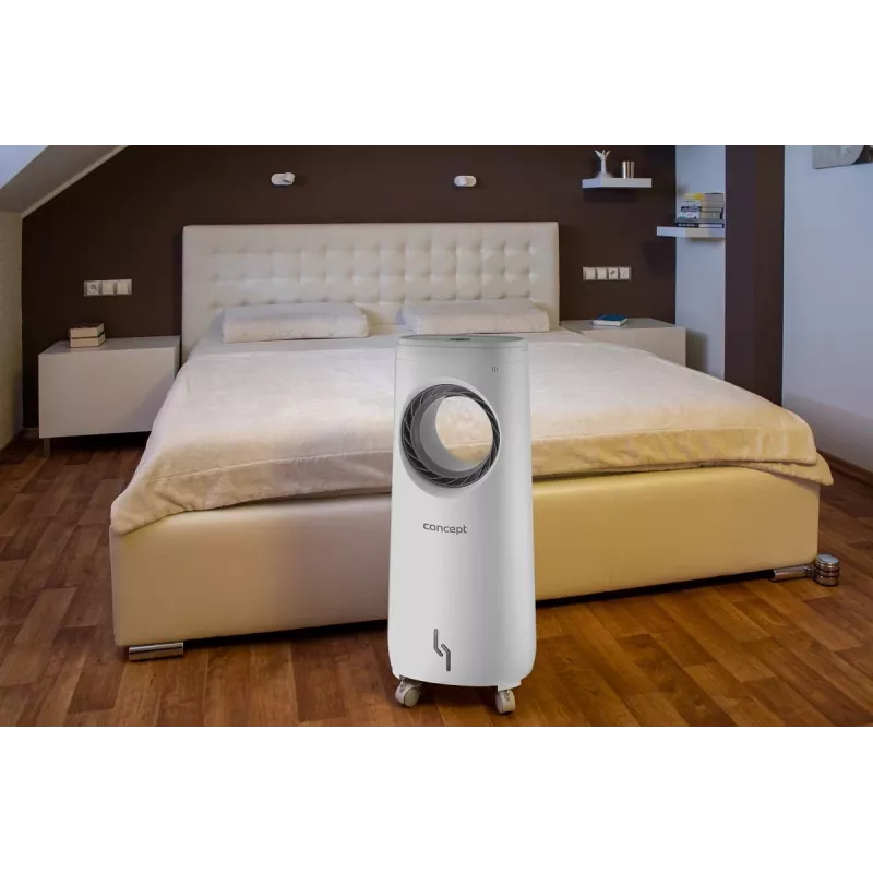 Staande ventilator Concept Solution OV5220 — wit, 80 W, touchbediening, 805 mm hoogte