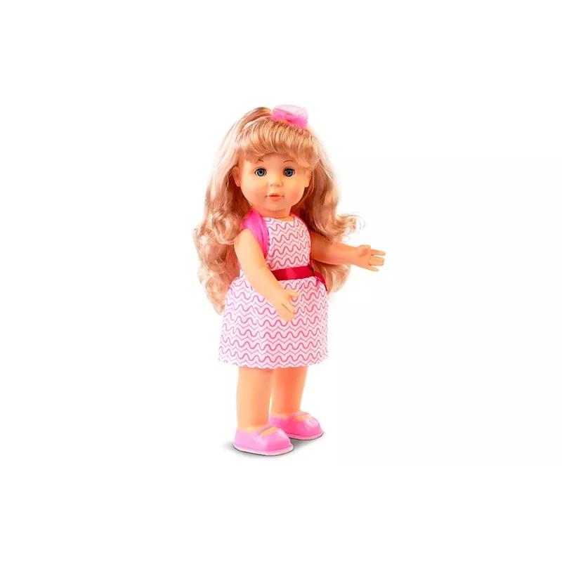 Pop Natalia lopend 40 cm