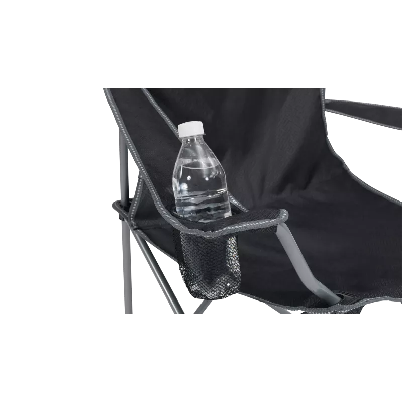 Spruce armleuningstoel, zwart 480087, campingstoel zwart, model 2025