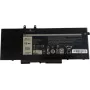 Batterij voor Dell laptops PRI 51WHR 3C LITH SMP, 51 Wh, vervangende accu