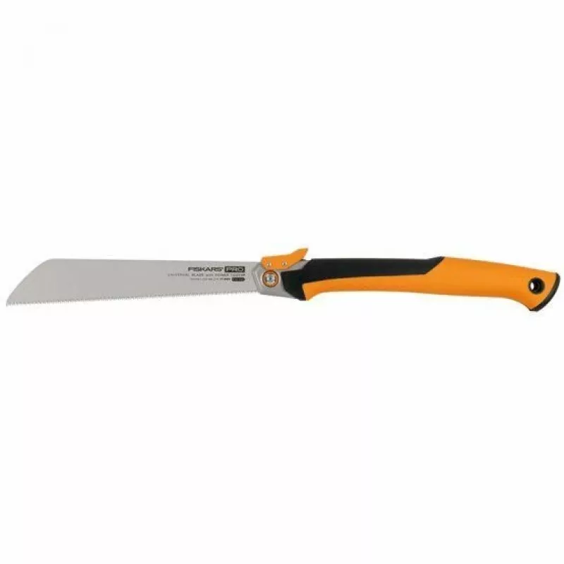 Takzaag Fiskars Pro PowerTooth 25 cm – gebogen takzaagblad voor het snijden van takken