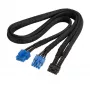 Voedingskabel SILVERSTONE SST-PP12-PCIE 12V PCIe-stekker voor grafische kaarten