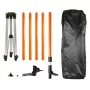 Lasermast met statief 3,7 m