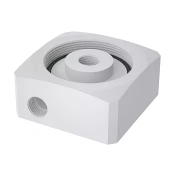 Barrow reservoir adapter PBTS20-V1 w — witte montageadapter voor expansievat