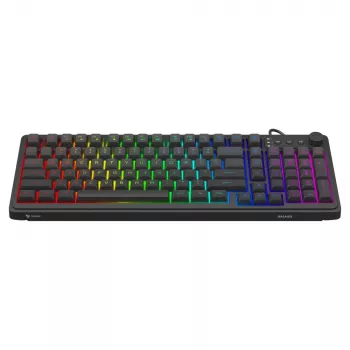 Savio Galaxis gaming-toetsenbord USB QWERTY US Engels zwart