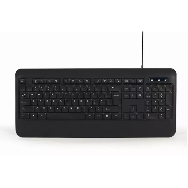 TOETSENBORD MULTIMEDIA USB ENG/ZWART KB-UML-03 GEMBIRD