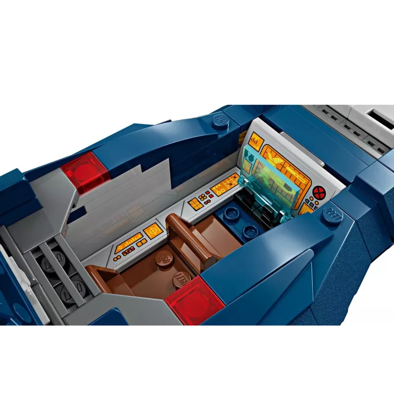 Constructiespeelgoed LEGO Marvel Super Heroes X-Jet 76281 met 5 minifiguren