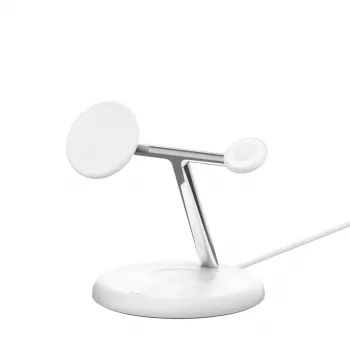 Belkin WIZ023VFBK oplader voor mobiele apparaten hoofdtelefoon, smartphone, smartwatch zwart USB draadloos laden binnen