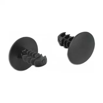 Kerstboomclip DeLOCK 60188 zwart nylon 10 stuks