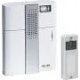Grothe MISTRAL 300M draadloze deurbelset zilver - wit (43300)