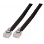 EFB-Elektronik modulaire kabel zwart, 2 x RJ12 (6/6) stekker, 1:1, 1,0 m Fabrikant: EFB Elektronik (K2404SW.1)