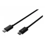USB-C-naar-USB-C-kabel NATEC NKA-2146, 1 m, zwart