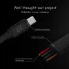 USB-A-naar-USB-C-kabel Green Cell KABGC03 — 0,25 m, zwart, 480 Mbit/s