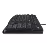 Desktop MK120, bedraad, USB, QWERTZ, zwart, muis inbegrepen