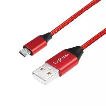 Logilink CU0151 telefoonkabel, rood