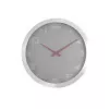 NeXtime klok 3019 Dots, Ø35 cm, wand, grijs
