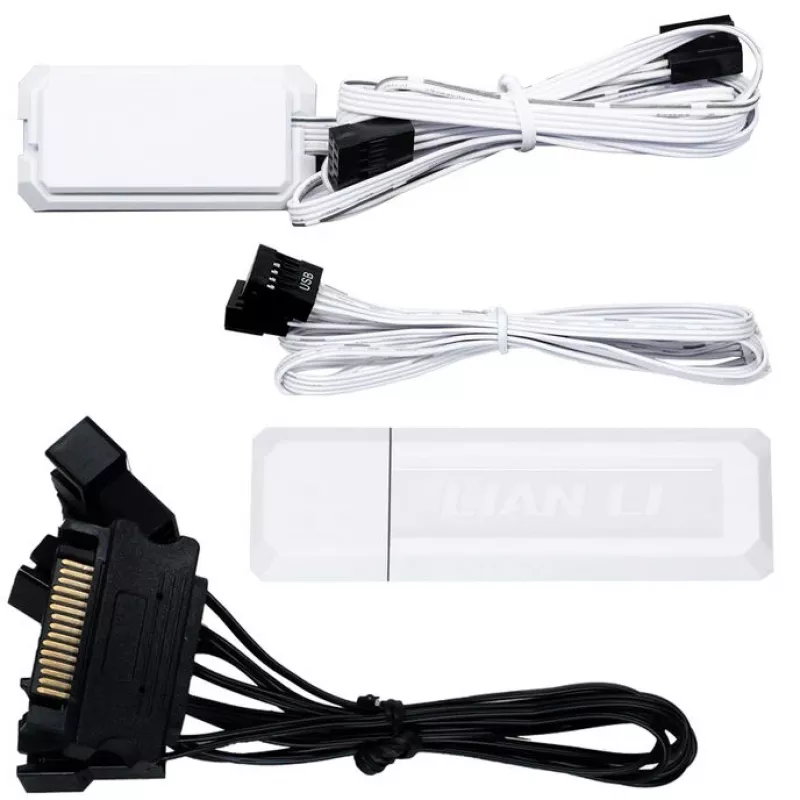 120 mm ARGB PWM Wireless LCD behuizingsventilator Lian Li UNI FAN TL met LCD-display