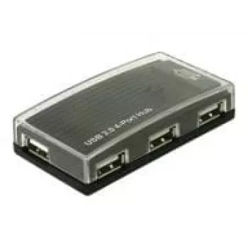 USB-hub DeLOCK 4 poorts extern USB 2.0 480 Mbit/s