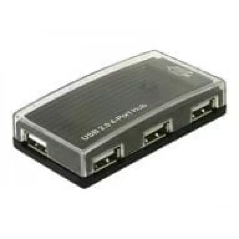 USB-hub DeLOCK 4 poorts extern USB 2.0 480 Mbit/s