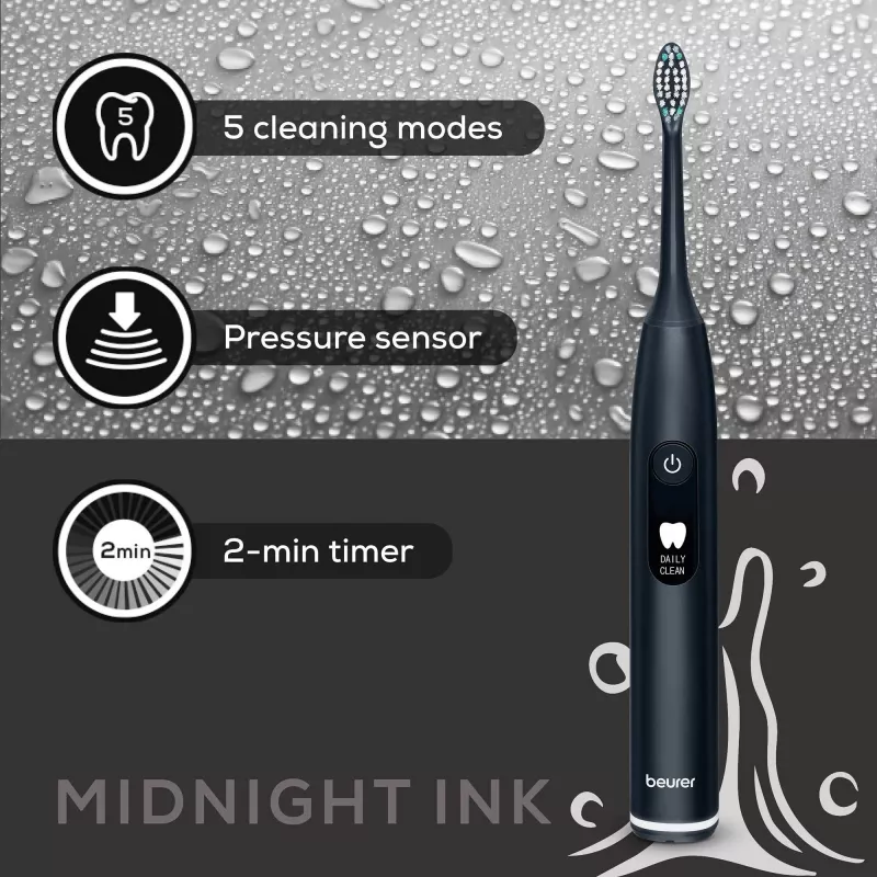 Elektrische sonische tandenborstel Beurer Midnight Ink donkerblauw