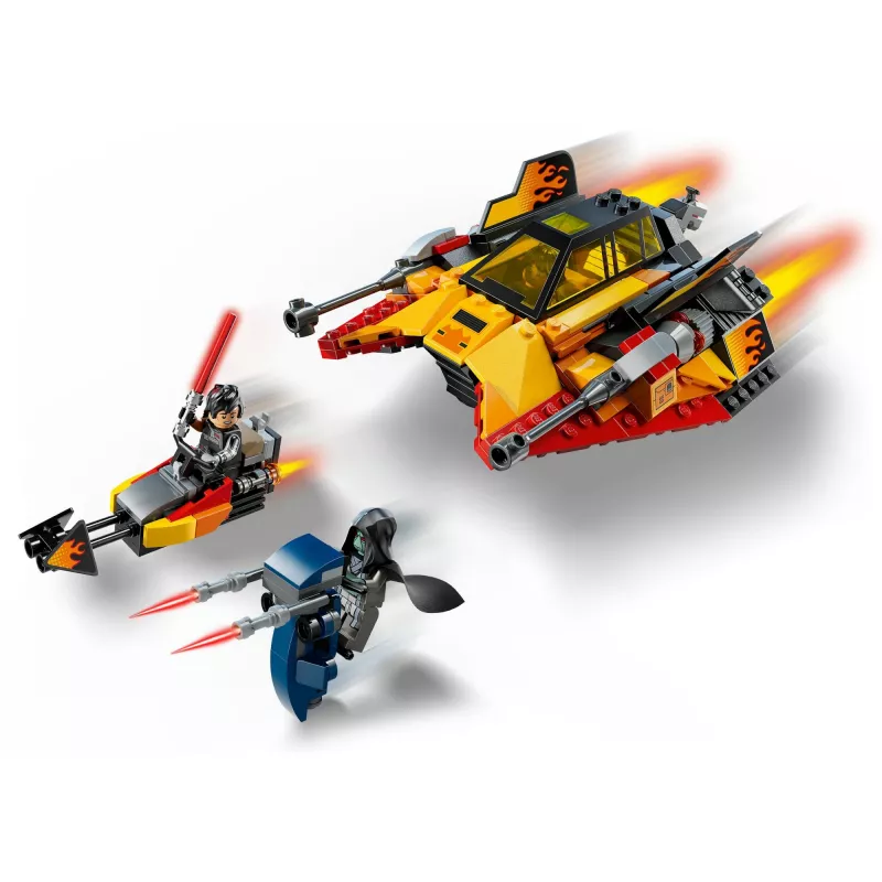 LEGO Star Wars Flame Speeder 75414 sneeuwscooterset – 349 onderdelen, 3 minifiguren, leeftijd 7+