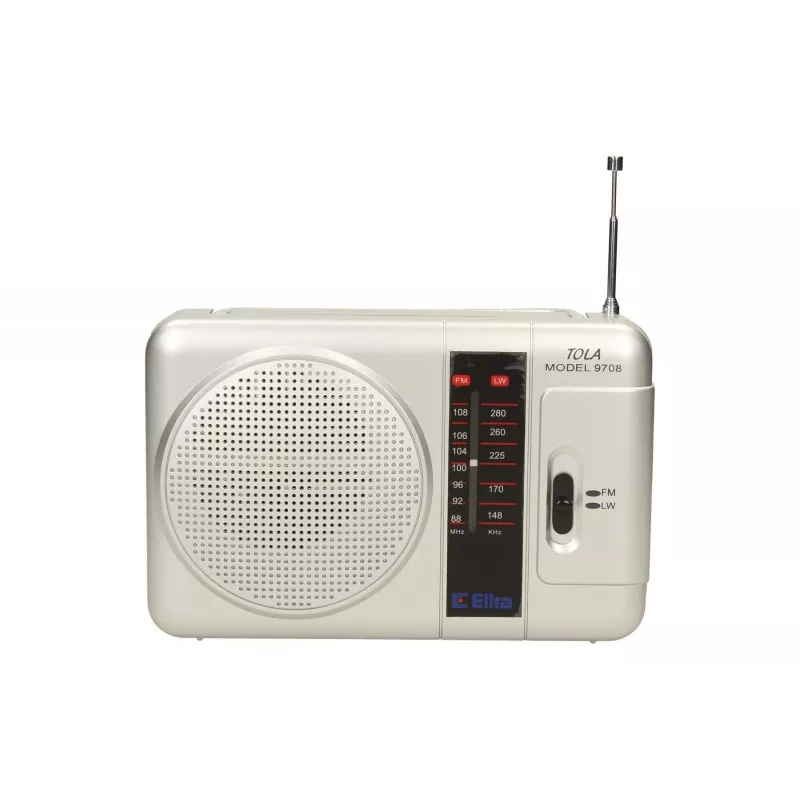 Draagbare radio Eltra TOLA 3 analoog zilver