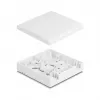 DeLOCK glasvezel-aansluitdoos 2 x SC simplex LC duplex wit