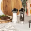 Salter BW12949GEU7 Harper peper- en zoutmolenset, transparant/grijs