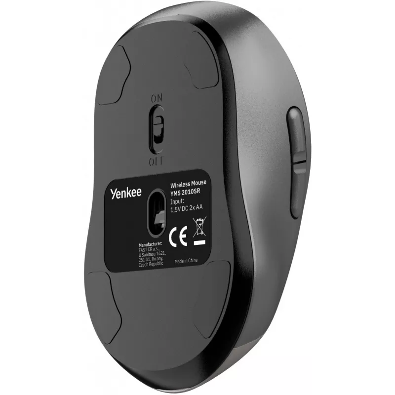 YENKEE YMS 2010SR GYRO Dual draadloze muis, Bluetooth + USB 2,4 GHz