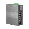 TP-Link IES206GPP netwerkswitch managed Gigabit Ethernet (10/100/1000) Power over Ethernet (PoE) zwart