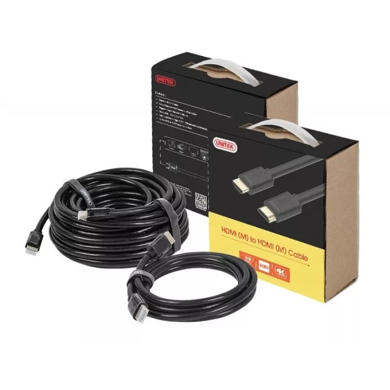 UNITEK Y-C137M HDMI-kabel 1,5 m HDMI type A (standaard) zwart