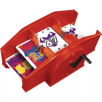 Kaartenschudmachine (rood)