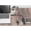 USB-hub, Digitus, DA-70235, 4-poorts, USB 3.2 Gen 1, Type-A en Type-C, 12000 Mbit/s