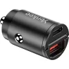 Autolader YENKEE CAR 02 Power Delivery 30W met USB-A- en USB-C-aansluitingen